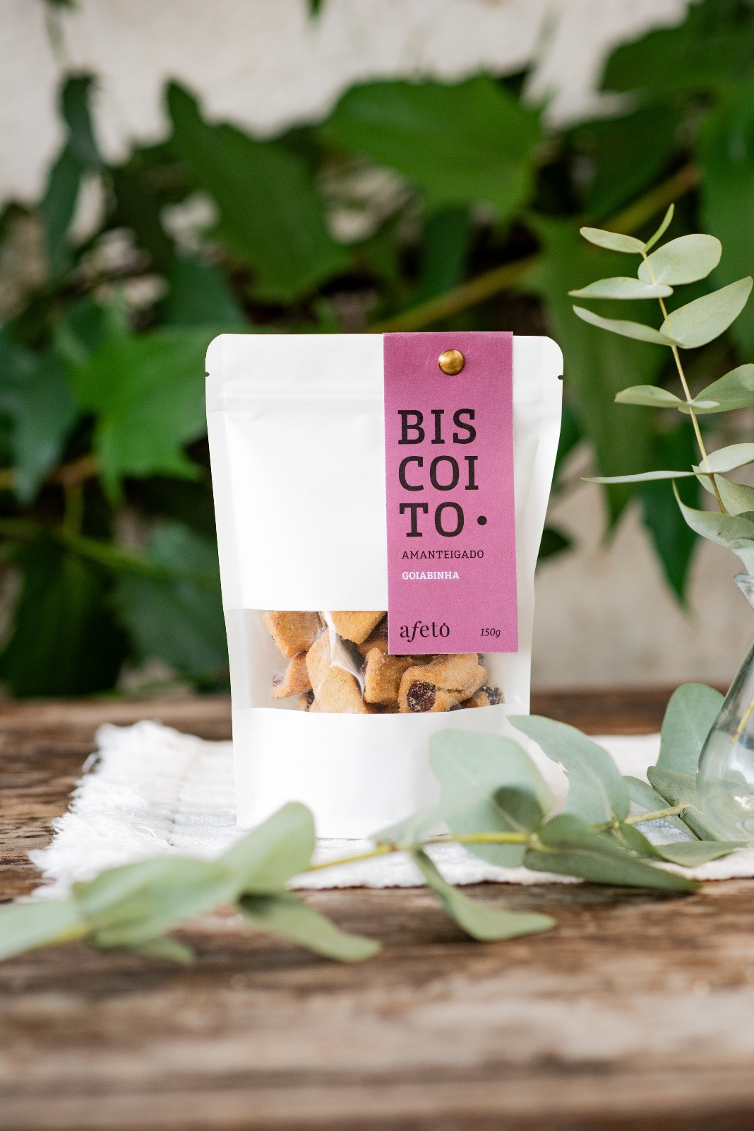 Biscoito amanteigado de goiabinha